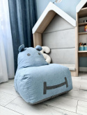 Hippo Bean Bag Blue