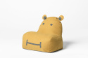 Pufa siedzisko Hippo Soft - Żółta