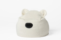 BEAR – Cozy Seat Pouf with Ears in Off White