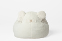 Pufa siedzisko z uszami BEAR- Off White